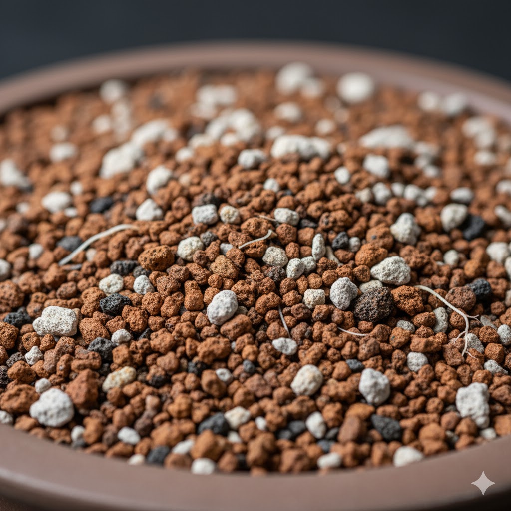 鉢内の通気性を確保する役割