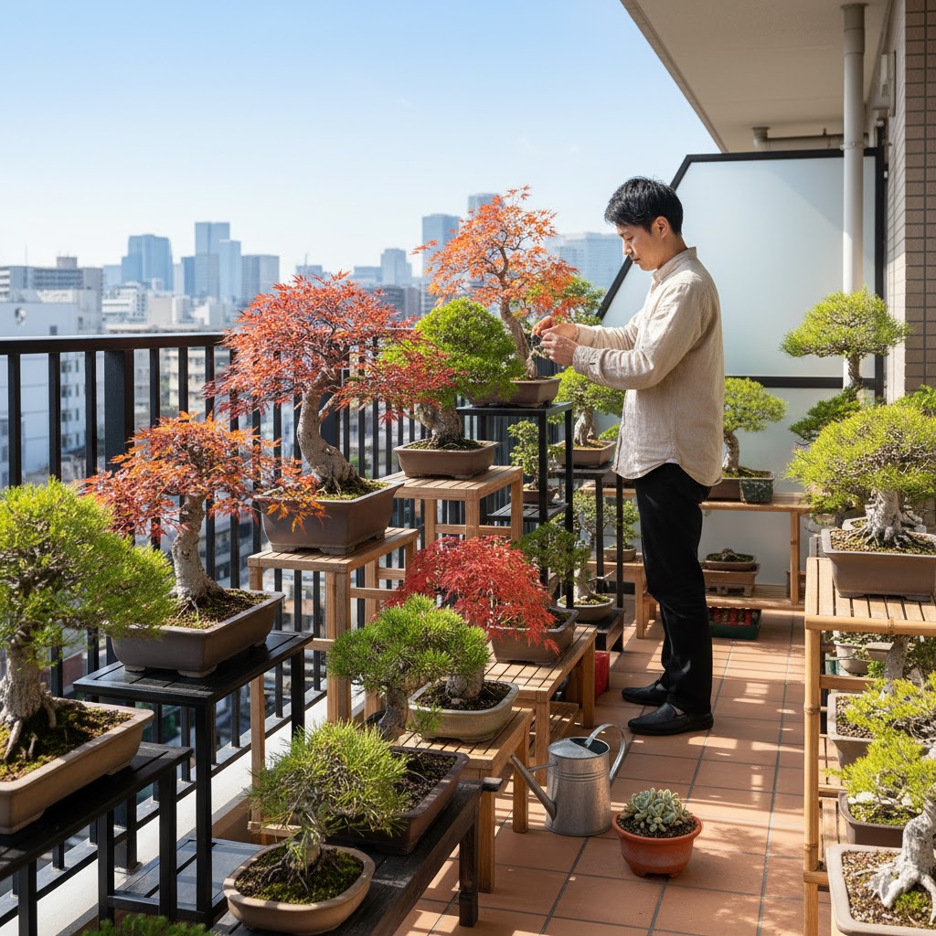 ベランダでの基本的な置き方