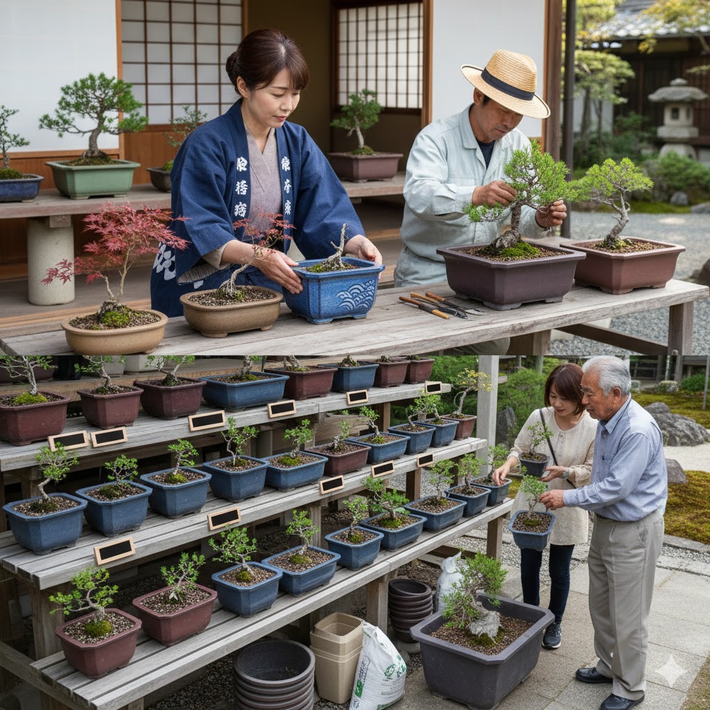 正しい盆栽鉢の選び方