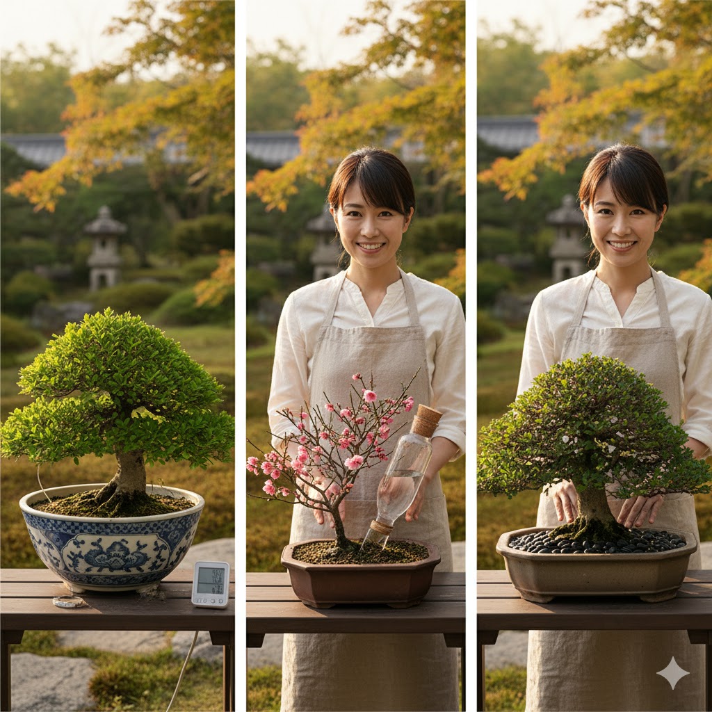 盆栽の水やりを自動化する方法