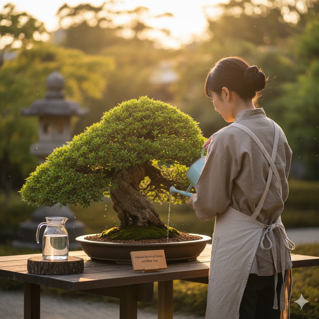 水やり最適なタイミングと水の種類