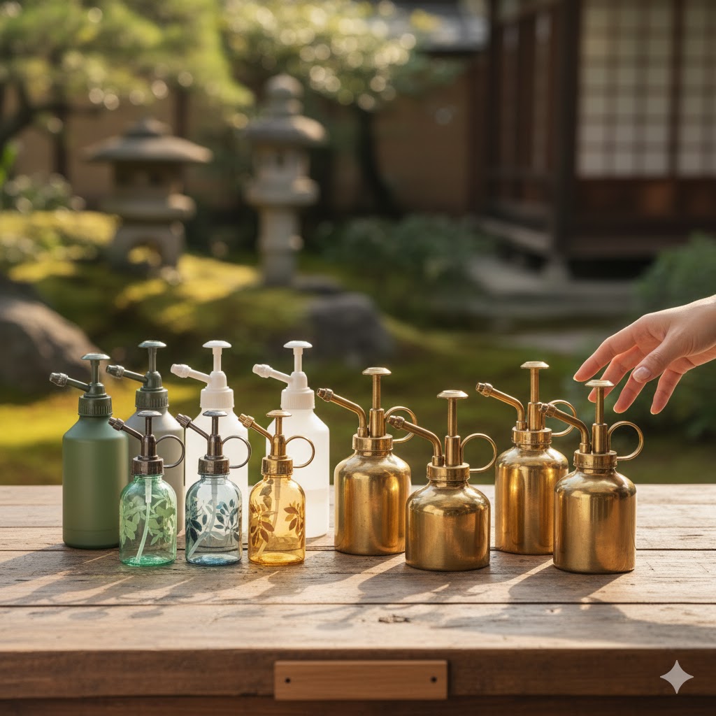 おすすめの盆栽用霧吹きの選び方