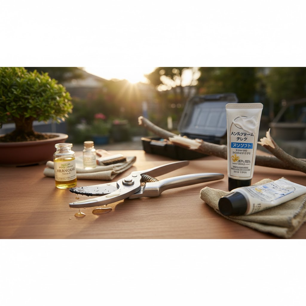 剪定ばさみさび止め完全ガイド｜おすすめオイルと手入れ方法
