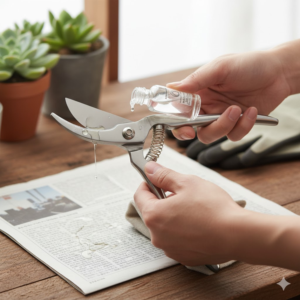 手入れにはオイルが必須