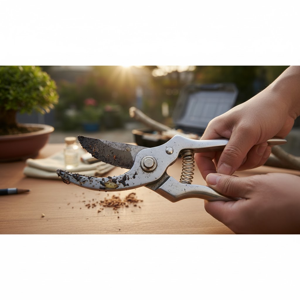 剪定ばさみさび止めの重要性と基本の手入れ