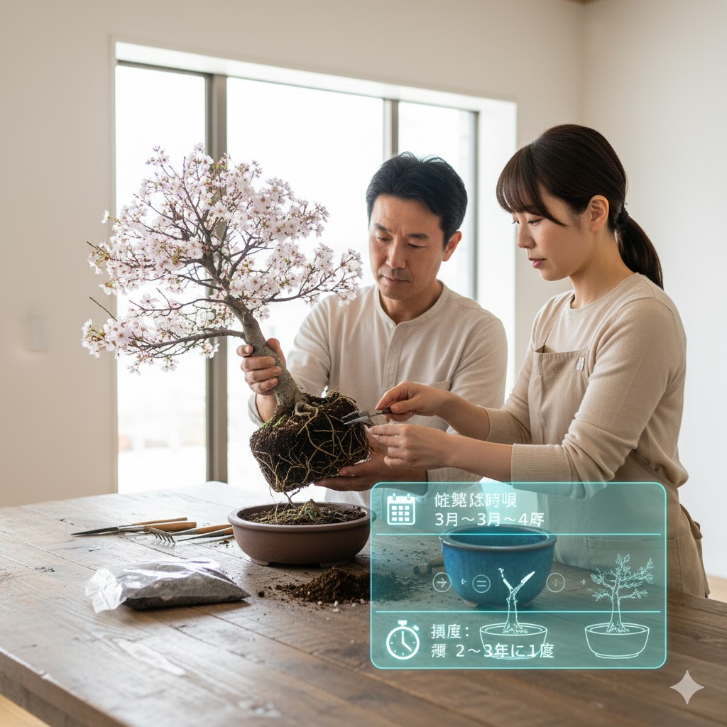 植え替え時期と方法