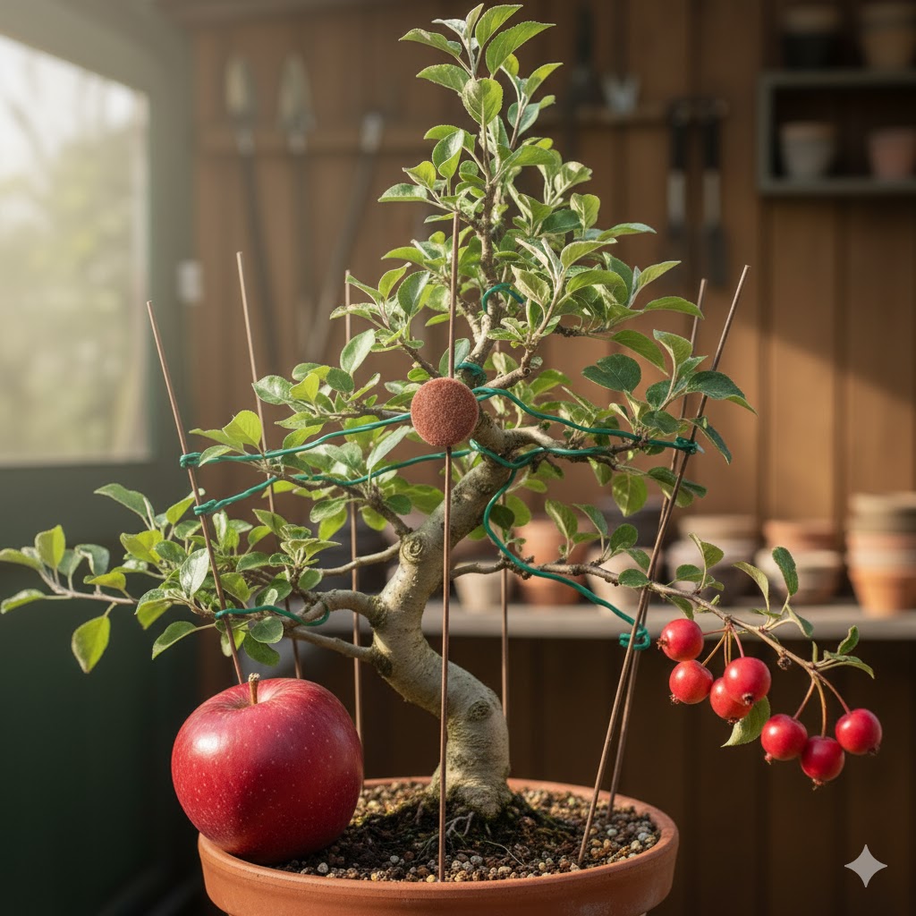 普通のリンゴと姫リンゴとの違い