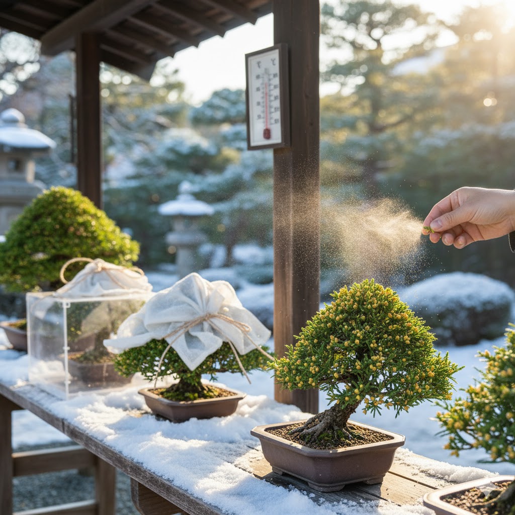 冬の管理方法と霜よけのポイント