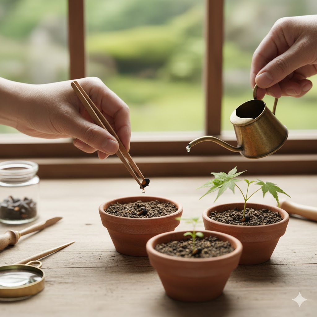 じっくり楽しむ種からの育て方