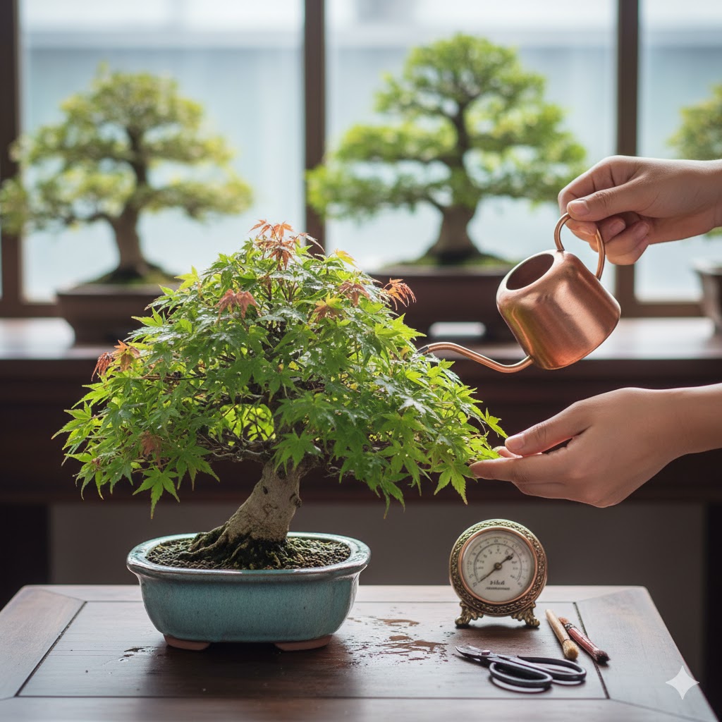 完成後の水やりと管理のポイント