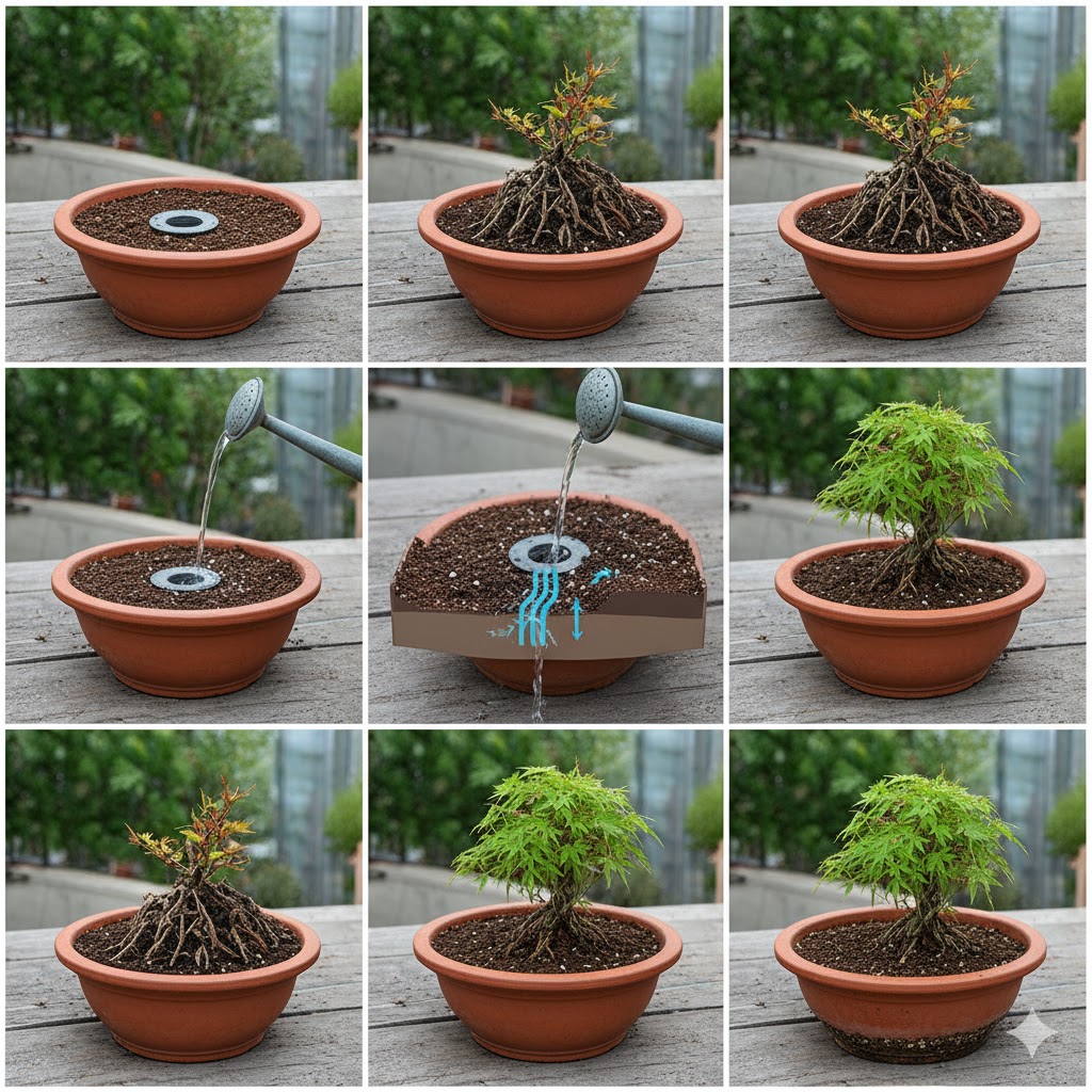 盆栽で鉢底石が不要とされる理由