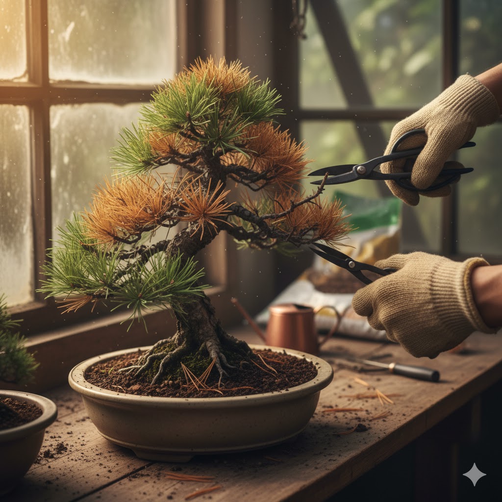 枯れた枝はどうする?