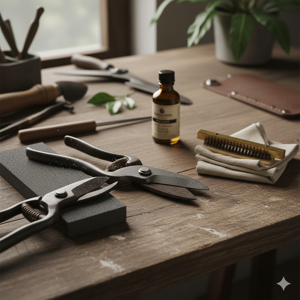 研いでもはさみが戻らない理由