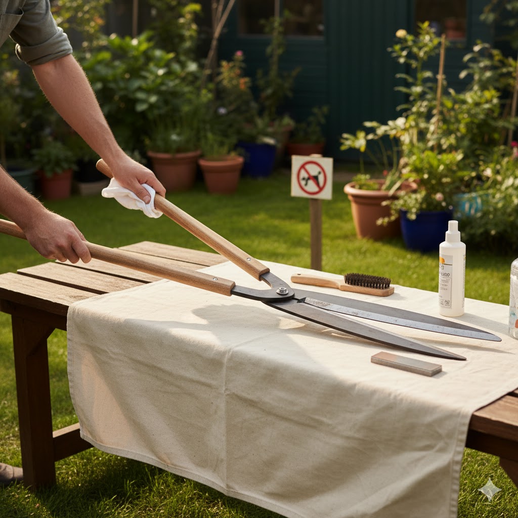 刈込鋏手入れで注意すべきポイント