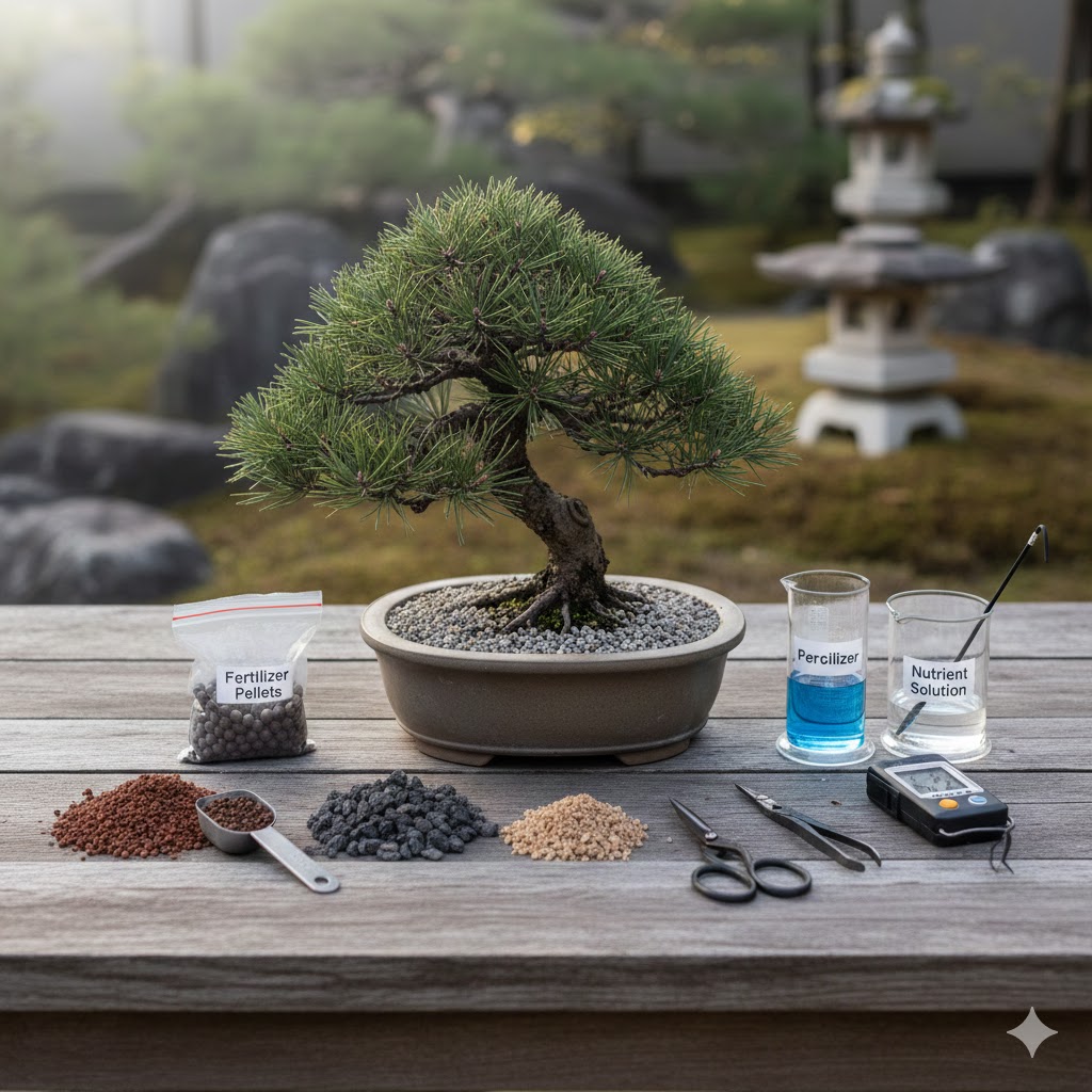 盆栽 肥料は必須?無機用土の栄養管理法