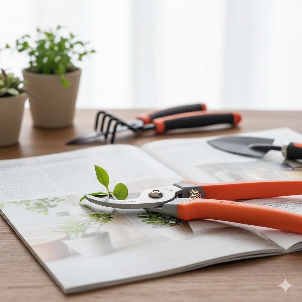 ダイソー剪定ばさみ口コミ！200円で切れる？