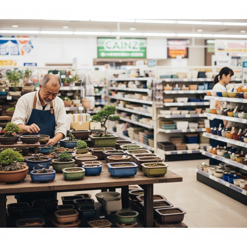 盆栽鉢どこで買う？専門店から100均まで完全ガイド