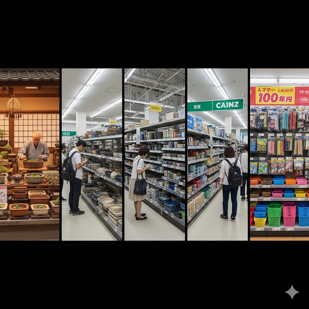 盆栽鉢どこで買う?主な実店舗5選