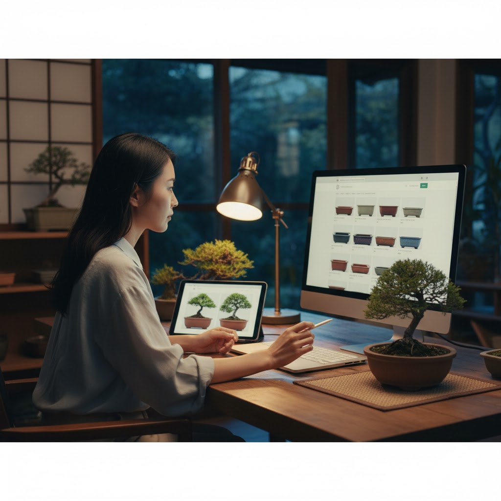 盆栽鉢どこで買う?通販と選び方