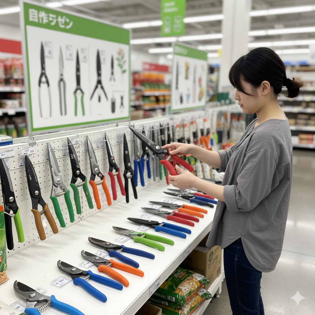剪定ばさみ ホームセンターおすすめの選び方