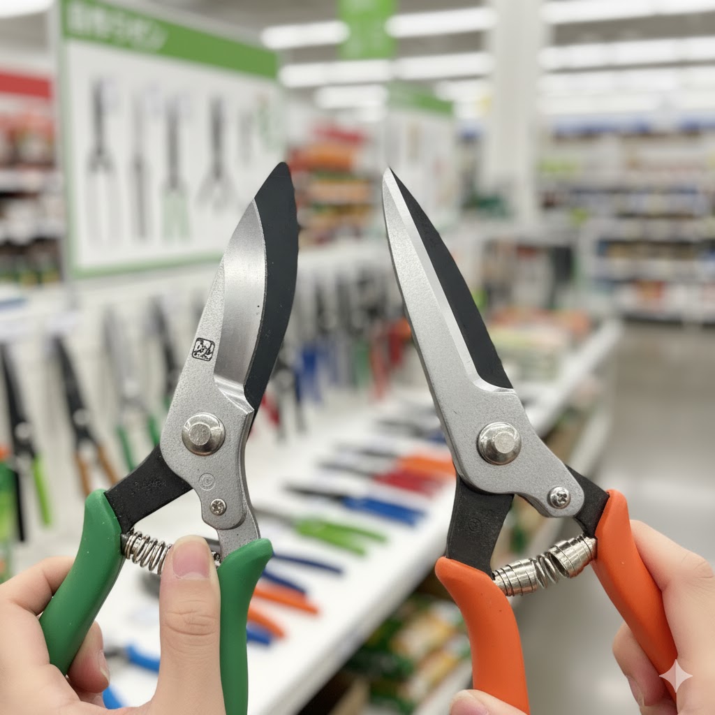 刃のタイプ(バイパス型・アンビル型)