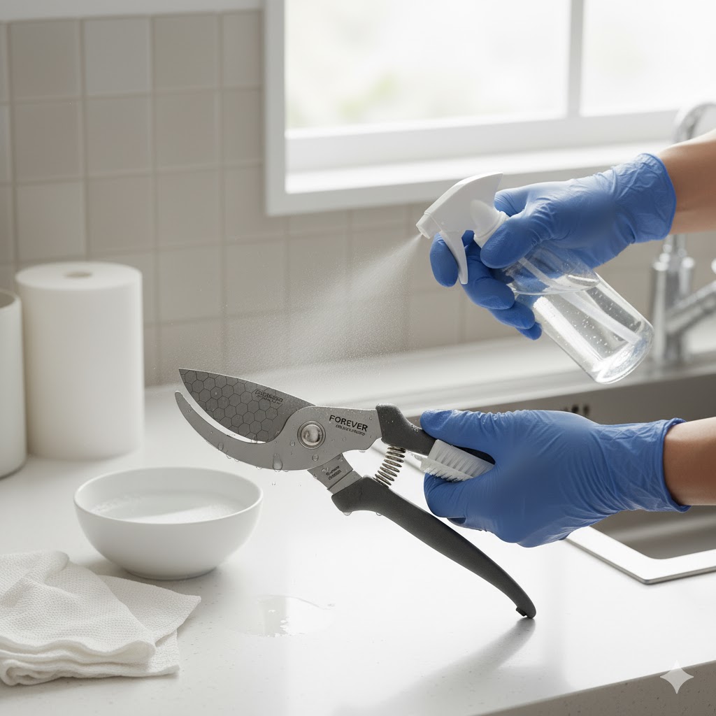 塩素消毒も可能な銀チタンの手入れ方法