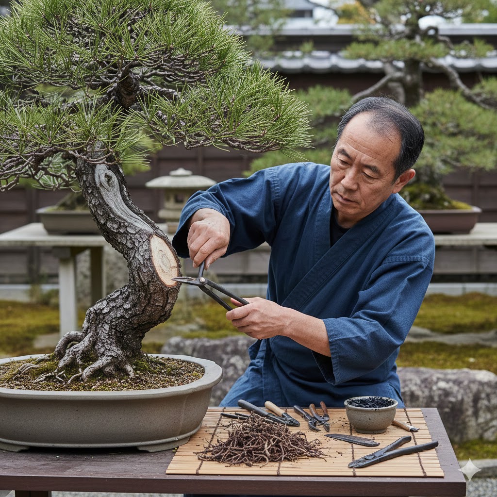 根を切る際の注意点と処理