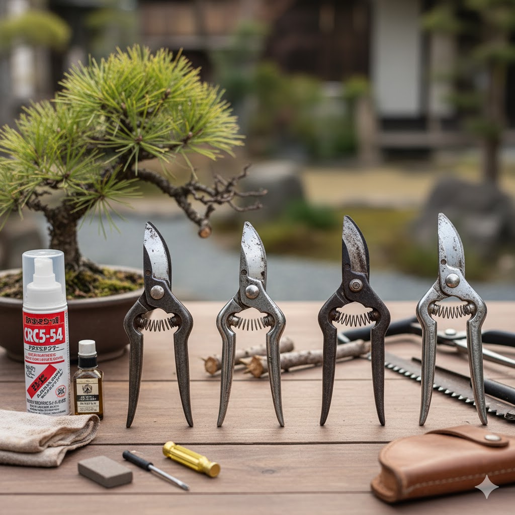 剪定ばさみが切れなくなった？原因と復活法