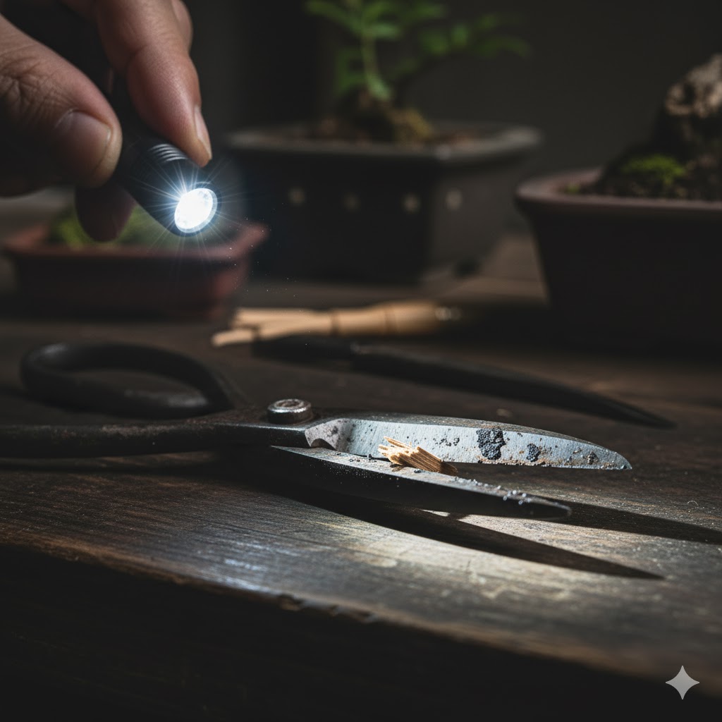 剪定ばさみ切れなくなった時の復活術