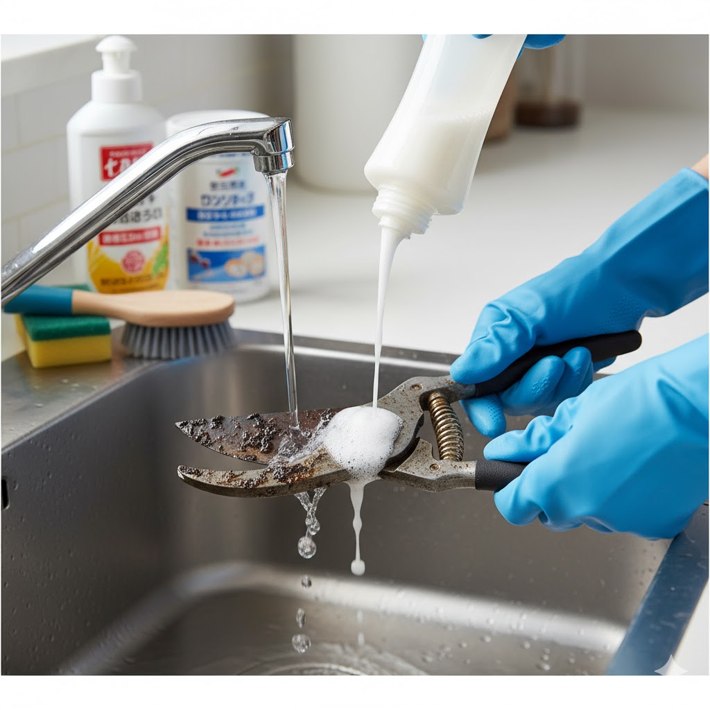 油汚れ用洗剤やクレンザーの活用法