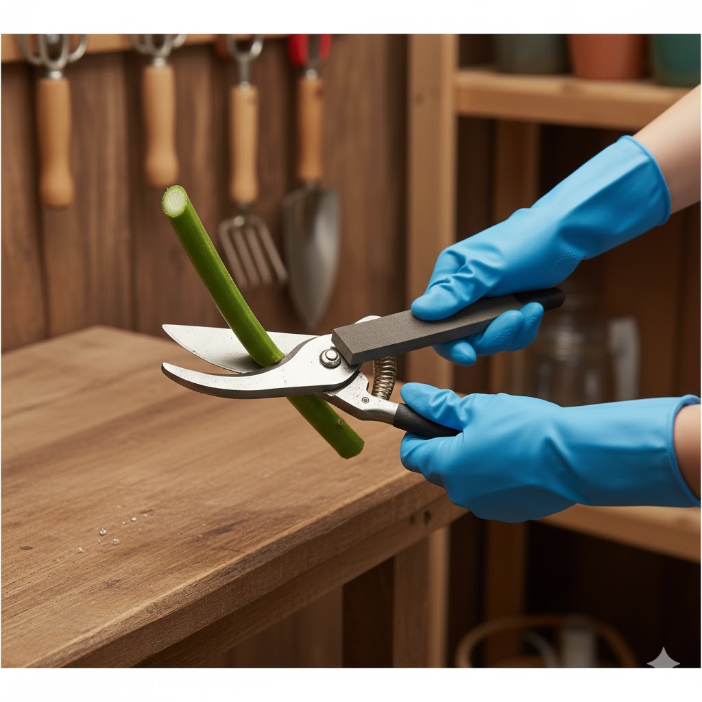 切れ味を確認する試し切りの方法