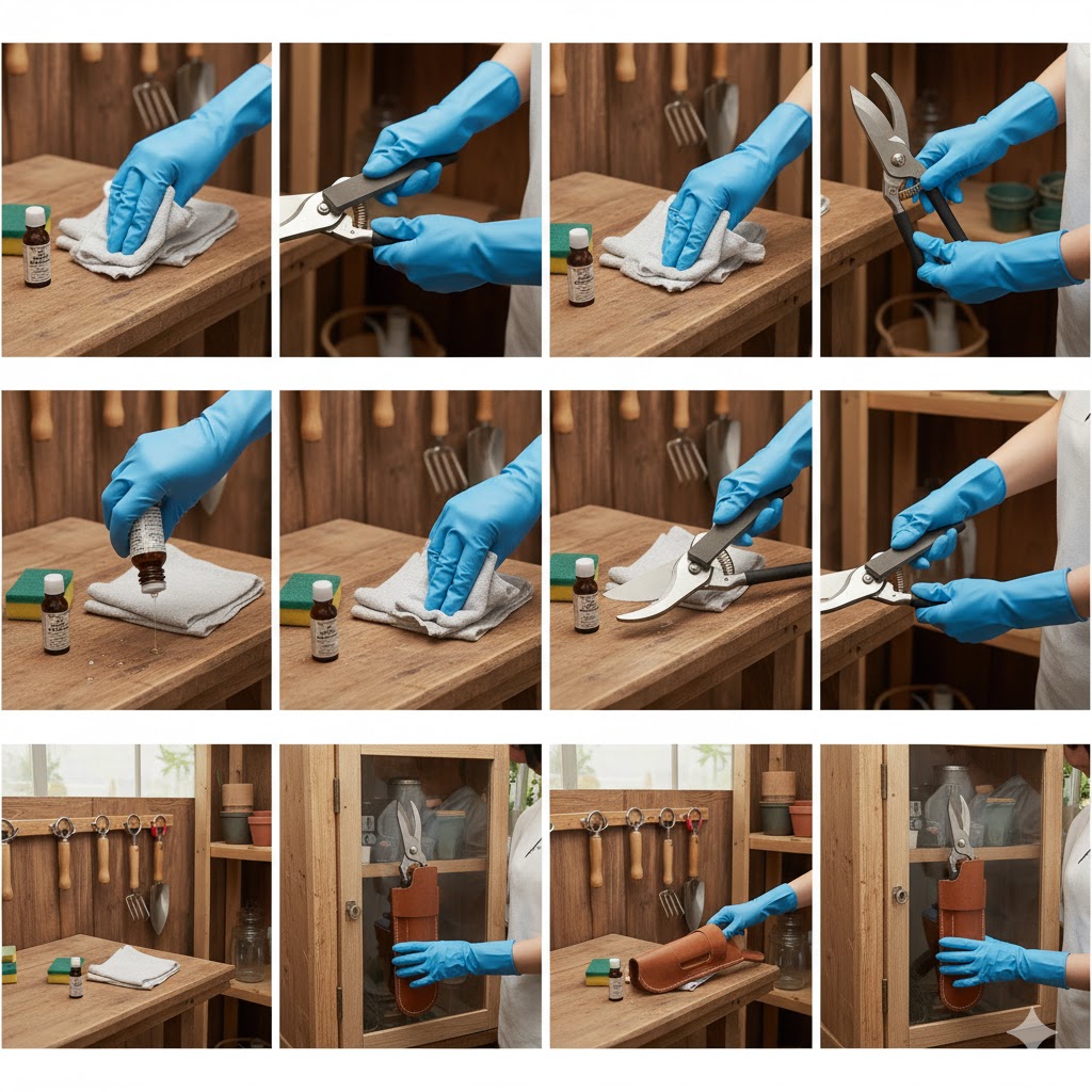 錆を防ぐ油の塗り方と保管のコツ