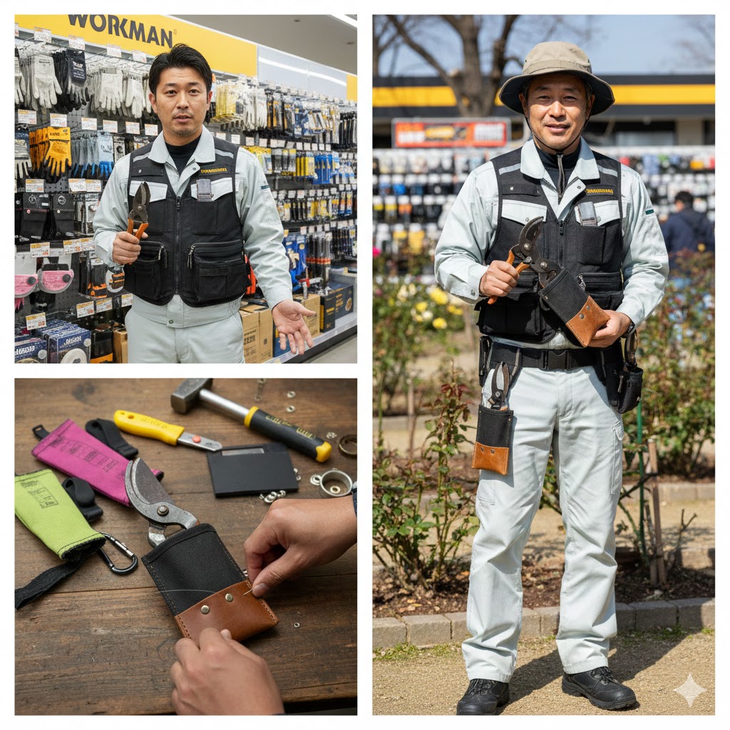 ワークマンに剪定鋏ケースはない？