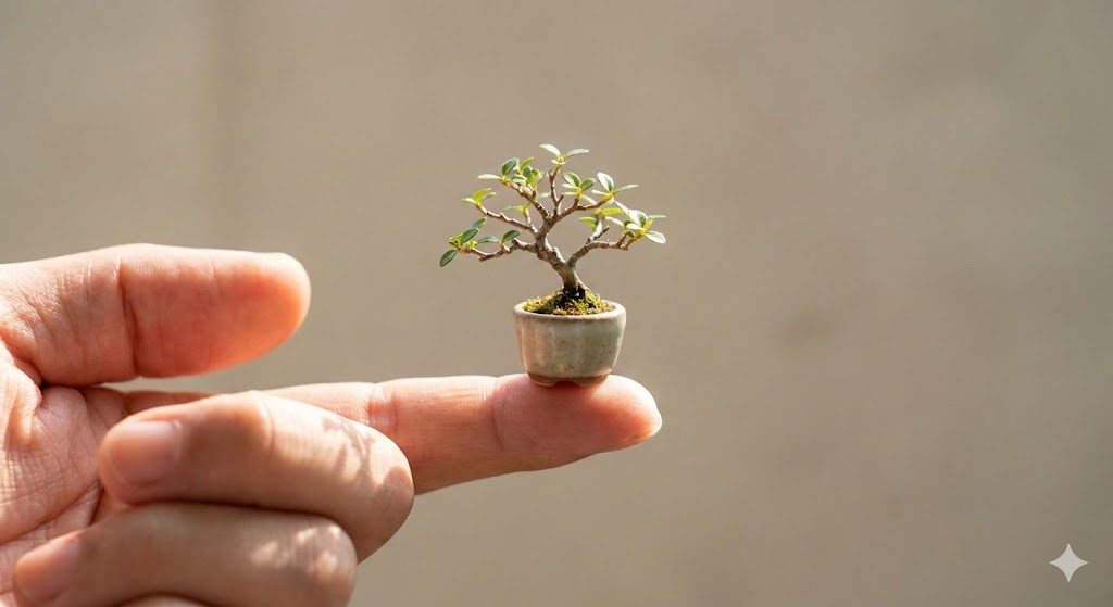 指先サイズの癒やし！まめ盆栽の魅力と失敗しない育て方のコツ
