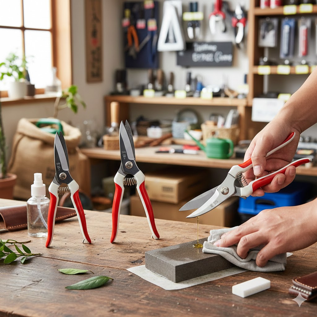 プロが愛用する岡常の剪定鋏の魅力と特徴