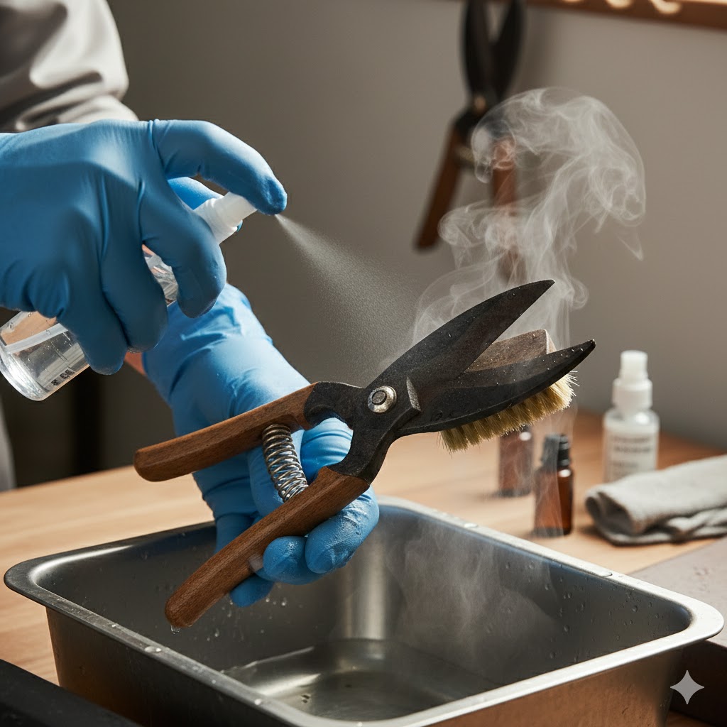 ウイルス対策からサビ防止まで！剪定鋏の消毒方法を徹底解説