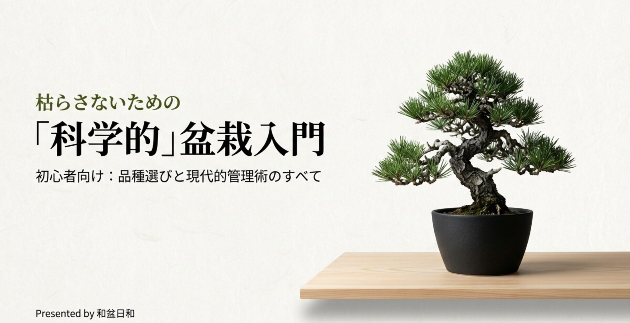 初心者でも育てやすい盆栽はどれ？おすすめ品種と枯らさないコツ