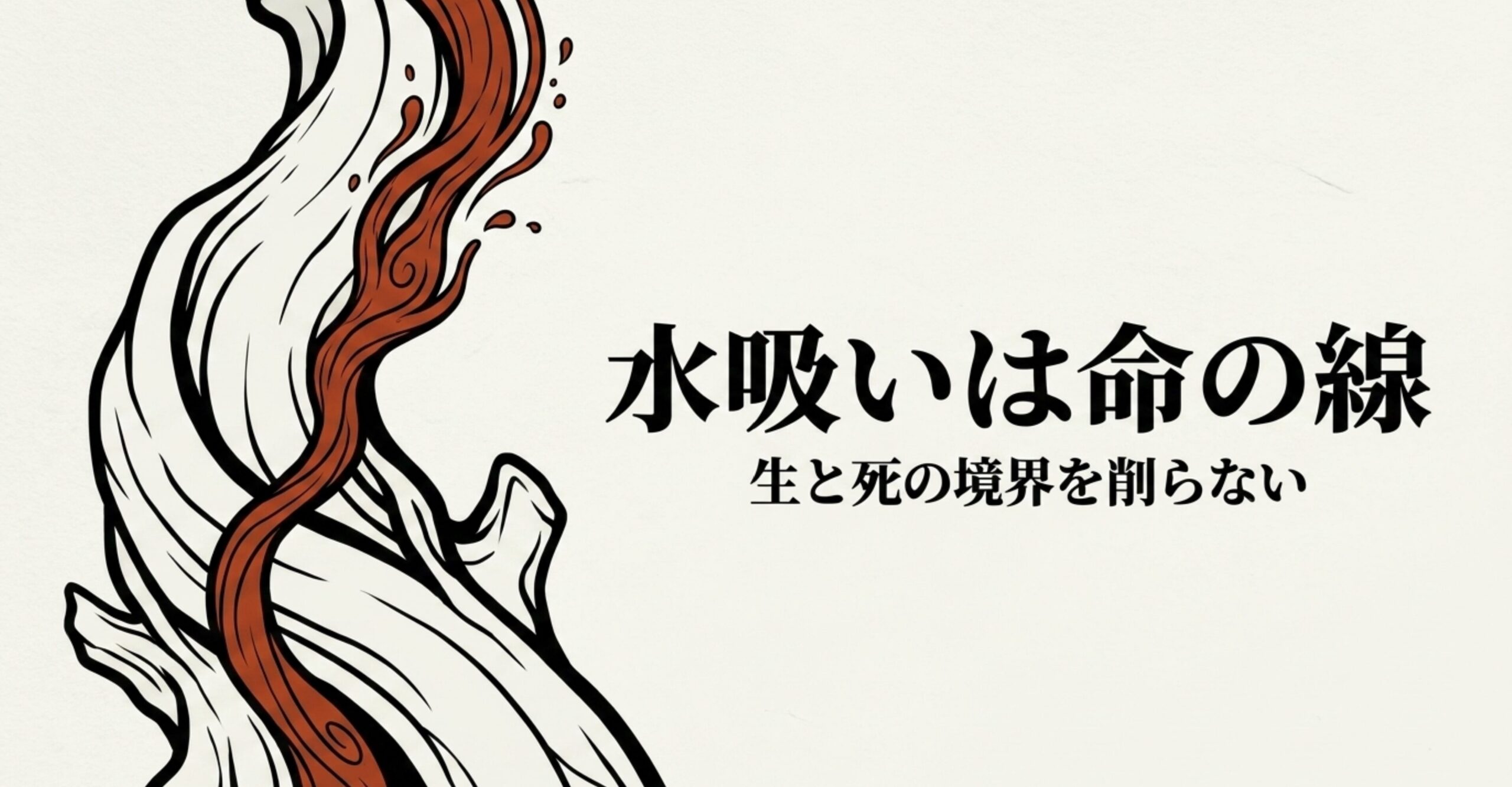 水吸いは命の線であり、生と死の境界を削らないという舎利作りの注意点。